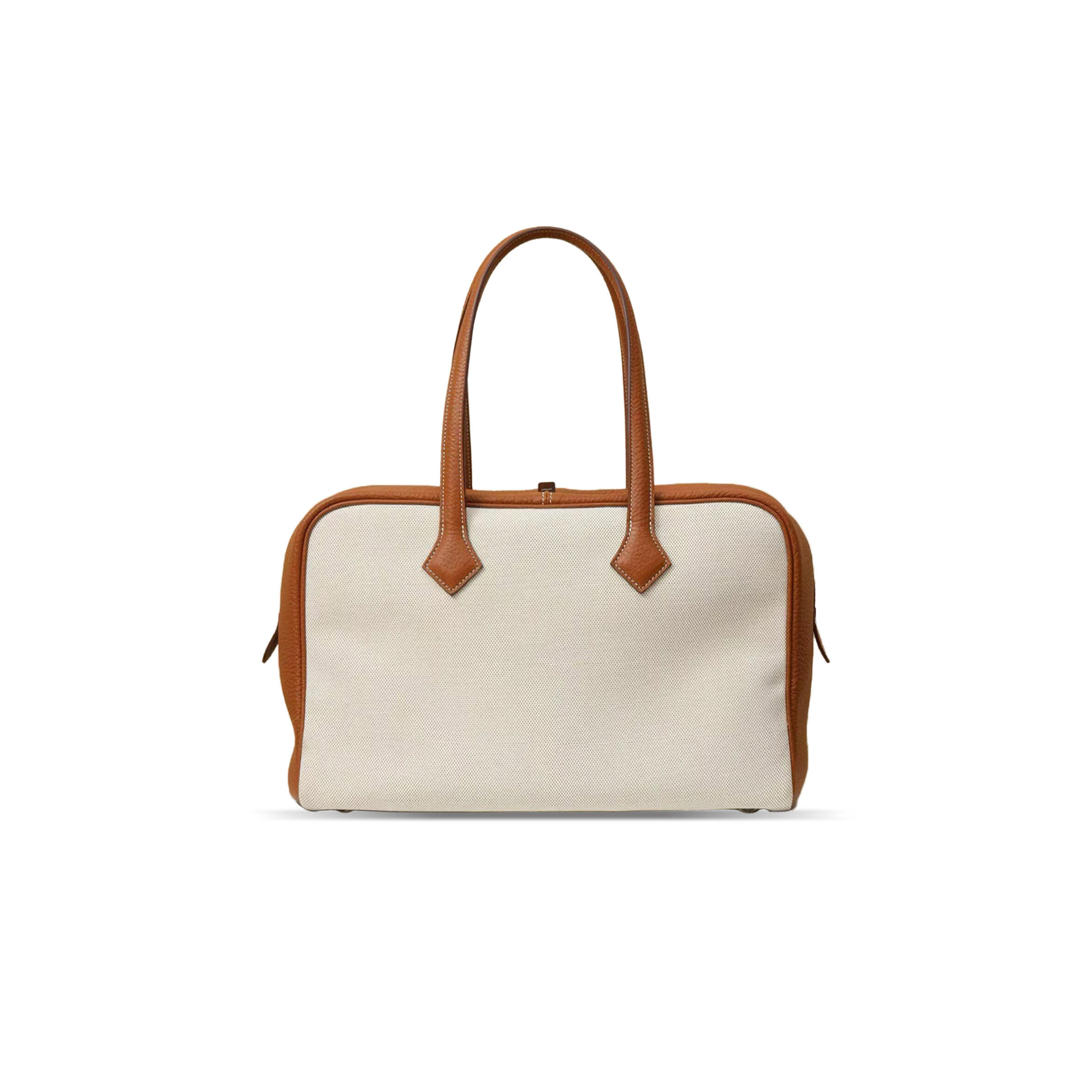 H**me5 victoria 35 veau buffalo skipper boston bag women brown 4359645 (35*23*16cm)